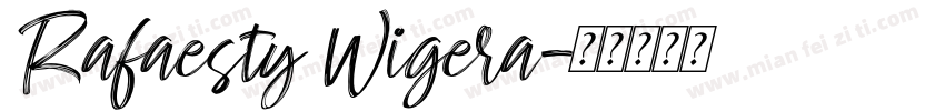 Rafaesty Wigera字体转换